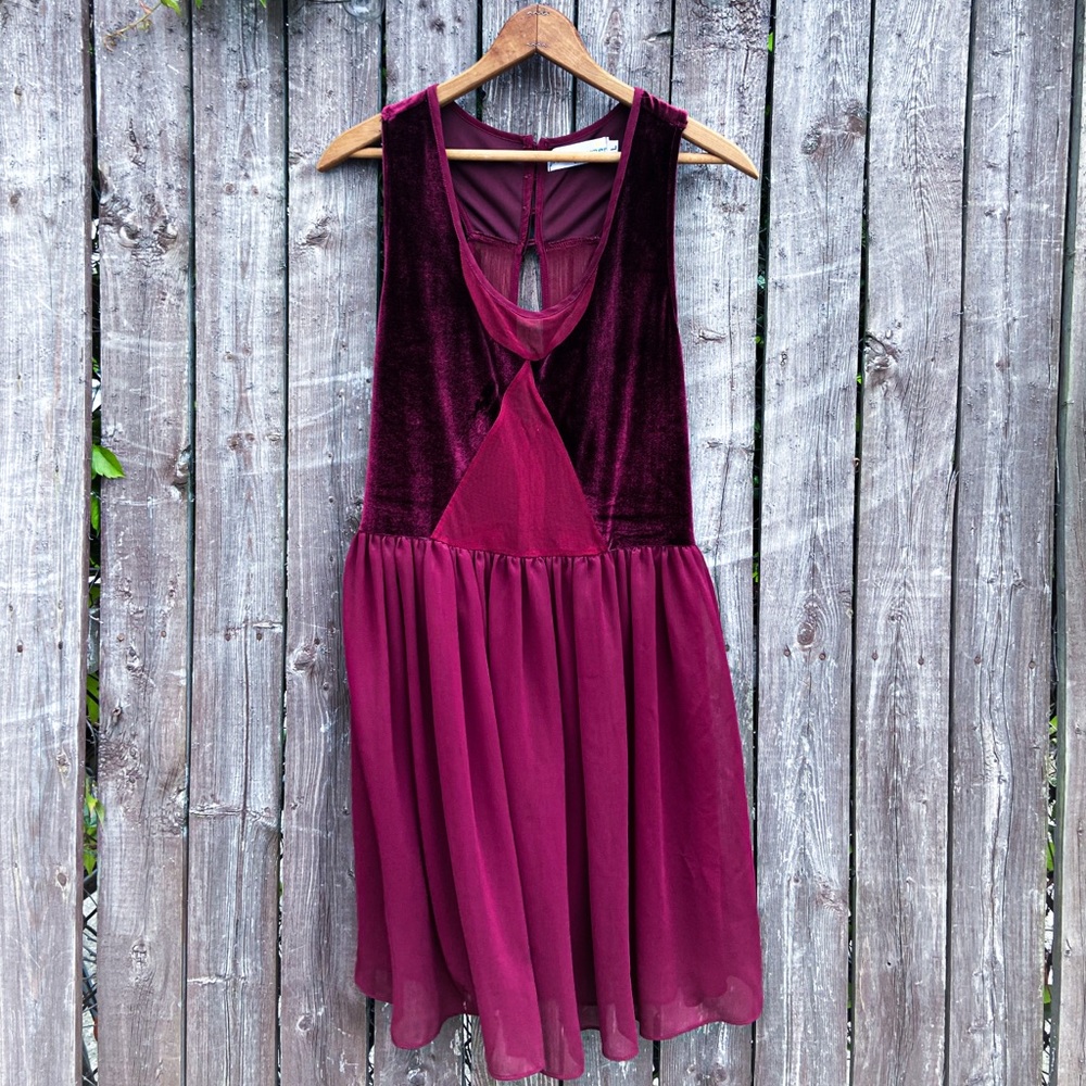 Bourdeaux velvet dress ❤️🖤